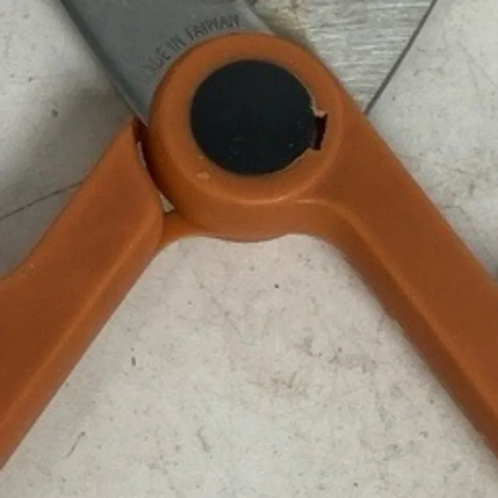 Scissors Orange Soft Grip Stainless Steel Blades Ergonomic‎ Office Craft